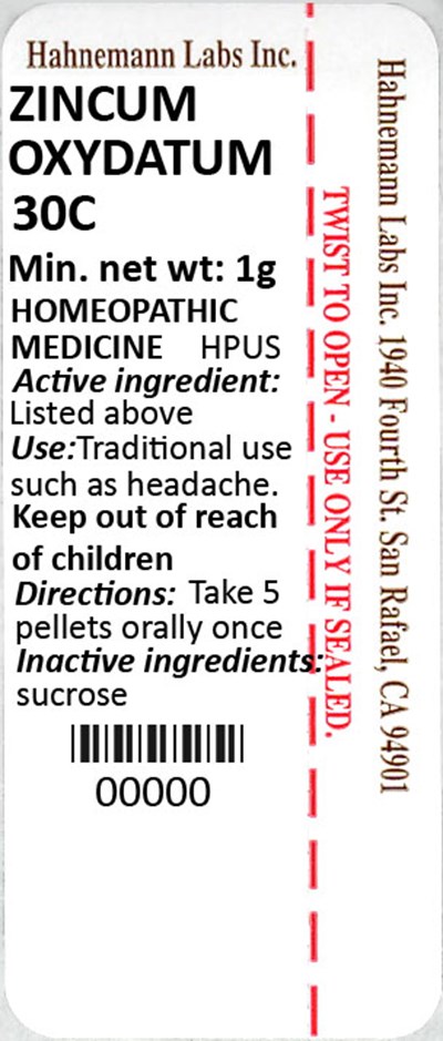 Zincum Oxydatum 30C 1g.jpg Zincum Oxydatum 30C 1g - Zincum Oxydatum 30C 1g